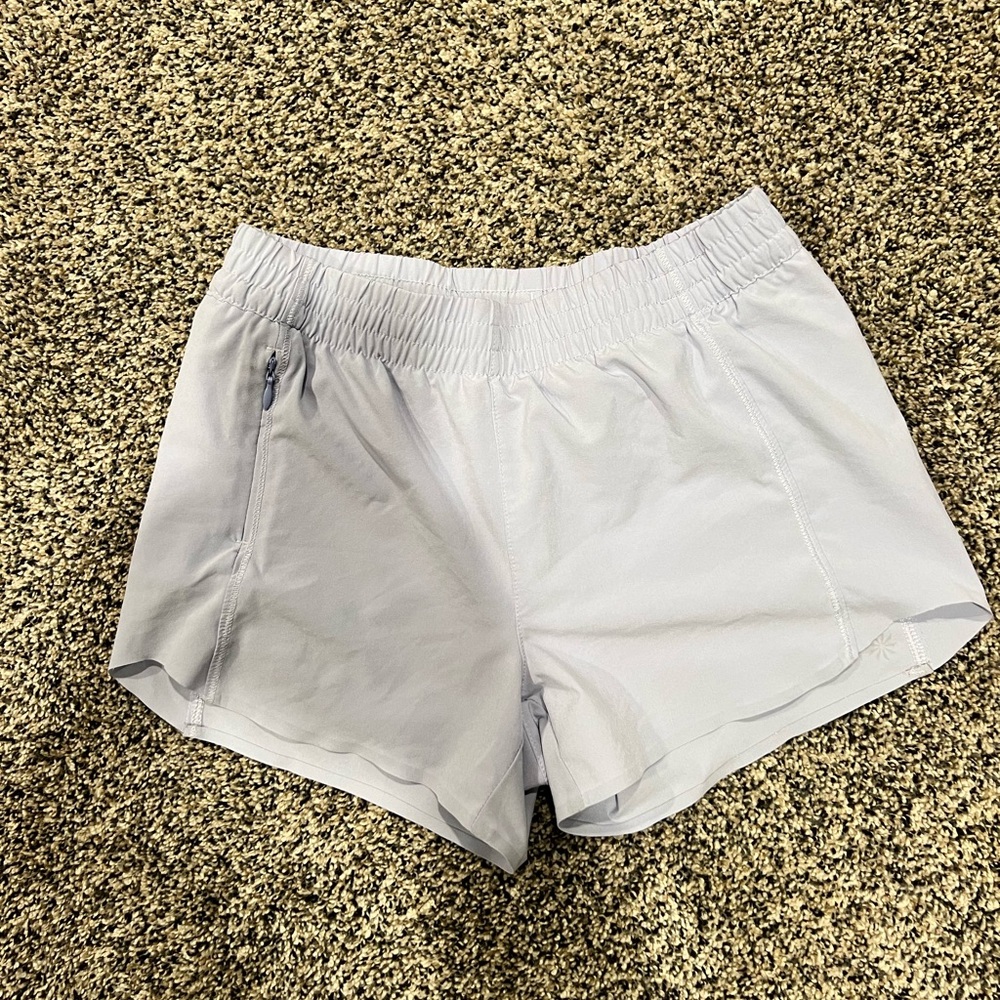 EUC Athleta Girl Shorts, size Large / 12 in lilac purple 💜